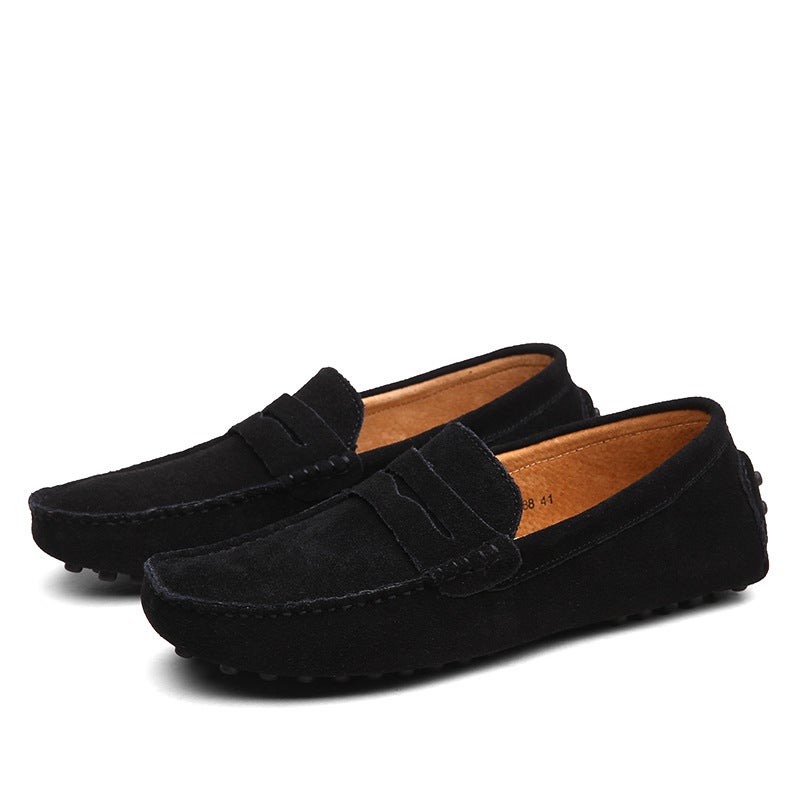 2024 Autumn Tourism Outdoor Leisure Size 38-49 Standard Leather Shoes Size A Generation Of Hair - Image 3