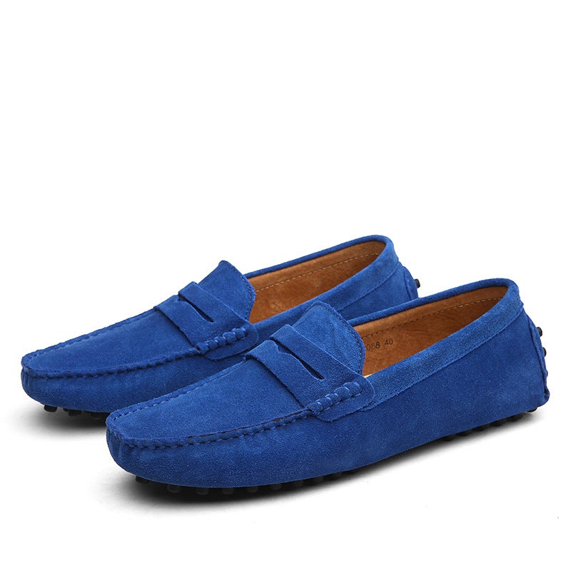 2024 Autumn Tourism Outdoor Leisure Size 38-49 Standard Leather Shoes Size A Generation Of Hair - Image 5