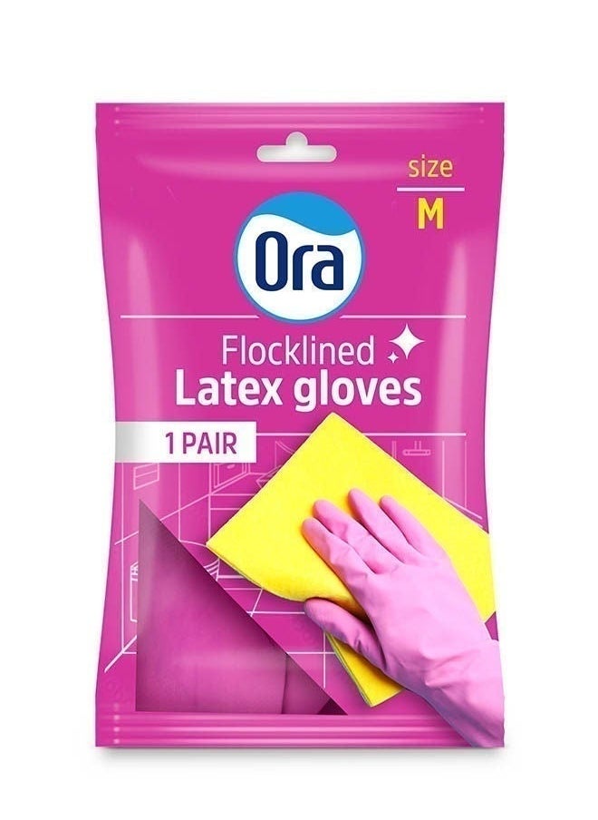 ORA Flocklined Gloves, M, Sri Lanka 