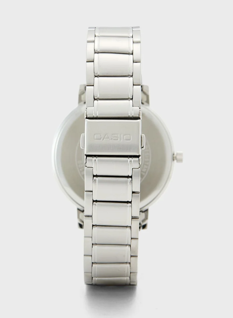 CASIO Classic Steel Strap Analog Watch