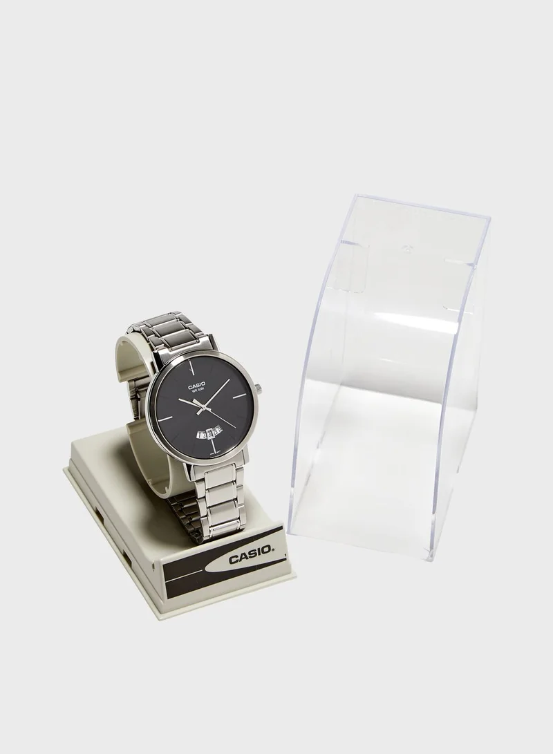 CASIO Classic Steel Strap Analog Watch