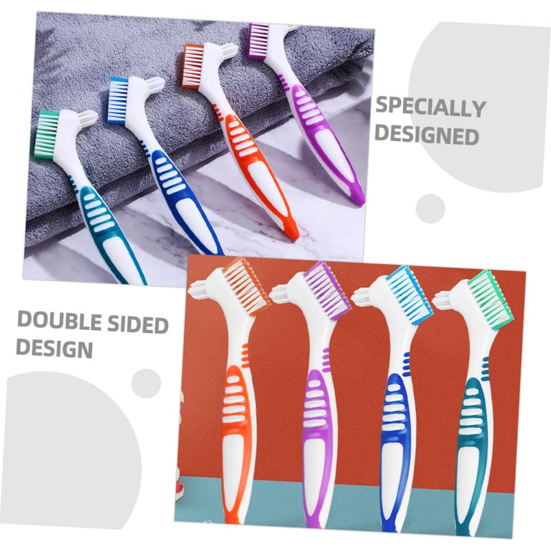 Travel Size Brush Set 8pcs Extra Firm Bristles Portable Makeup Kit On The Go - Image 4