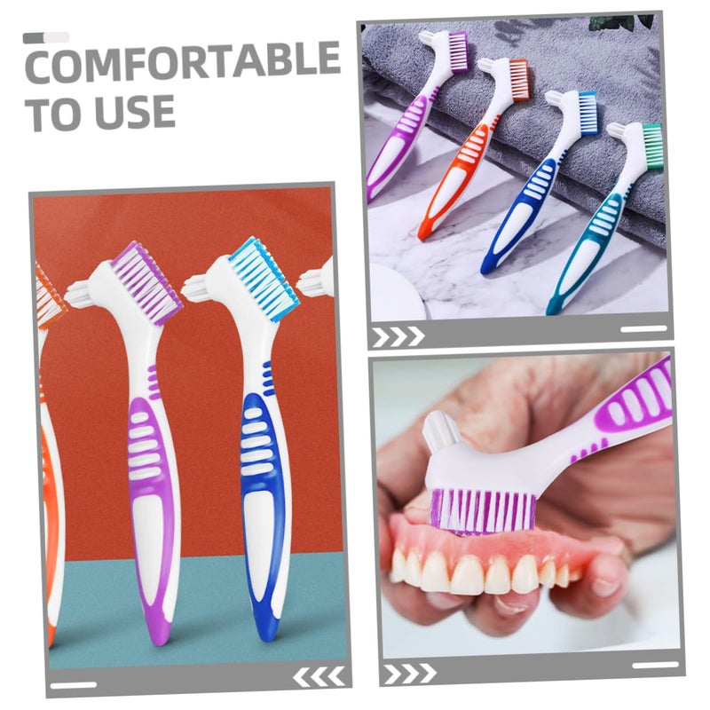 Travel Size Brush Set 8pcs Extra Firm Bristles Portable Makeup Kit On The Go - Image 5