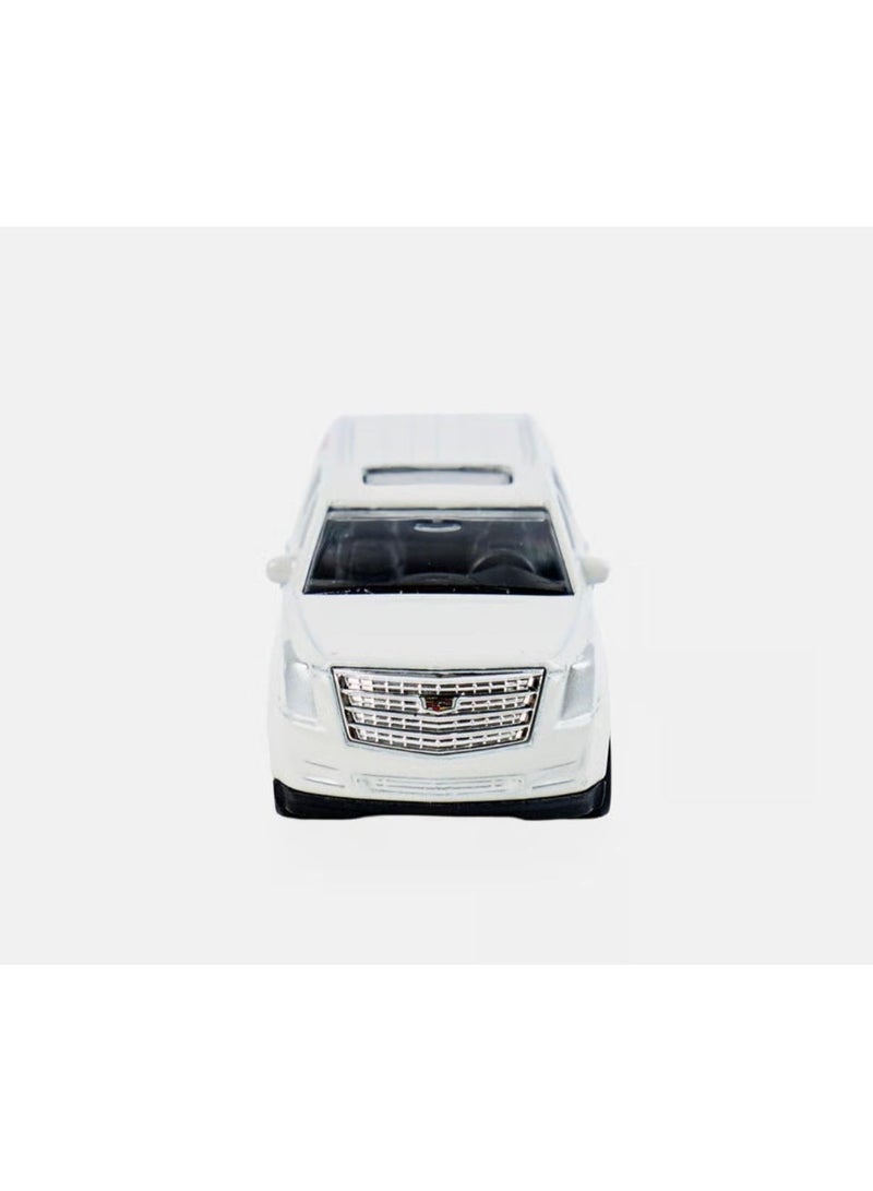 ويلي كاديلاك إسكاليد 2017 مصبوبة بمقياس 1:60 - سيارة رياضية متعددة الاستخدامات بيضاء للأطفال وهواة الجمع - Image 5