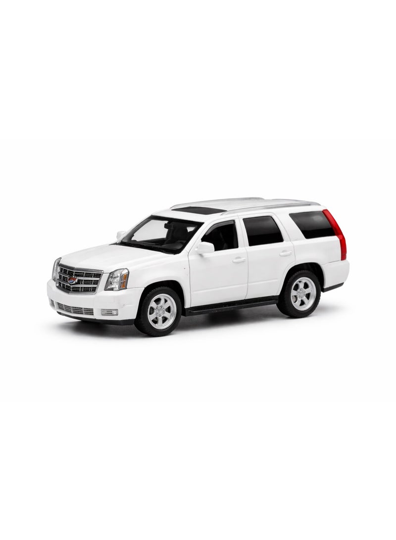 Welly 1:60 Die-Cast Cadillac Escalade 2017 – White SUV Toy Car for Kids & Collectors - Image 2
