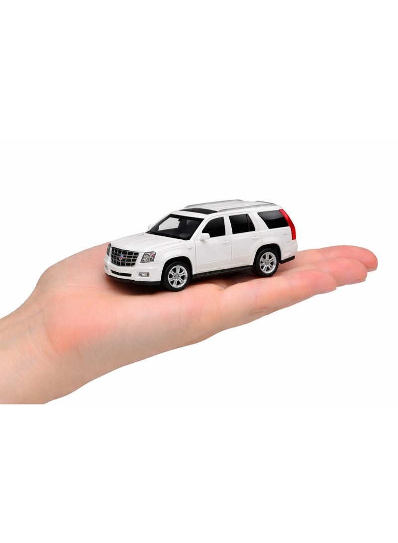 Welly 1:60 Die-Cast Cadillac Escalade 2017 – White SUV Toy Car for Kids & Collectors - Image 3