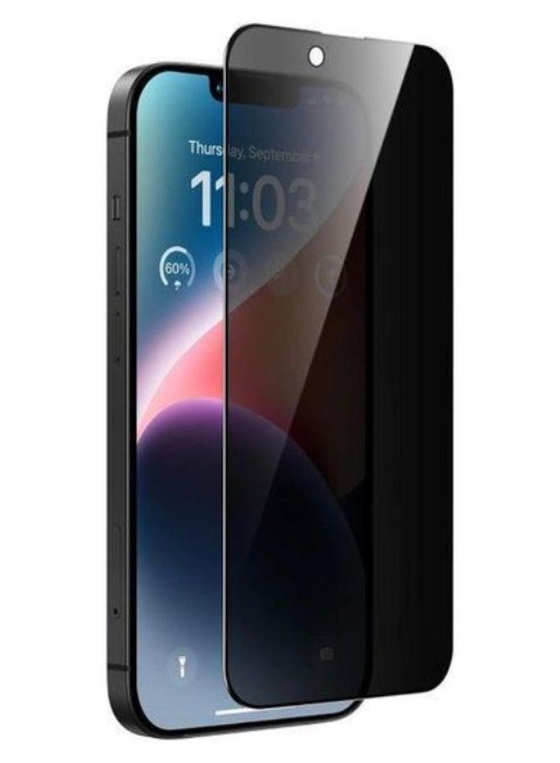 اسكرينة فاميه برايفت (Privacy) لهواتف iPhone 13 / iPhone 13 Pro / iPhone 14 – لحماية خصوصيتك ومانعة للتطفل مع خاصية ESD - Image 1