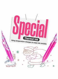Excefore Erasable Pens Erasable Rollerball Pen 0.5mm Tip Rubber Pen Ink Eraser Pen 8 Colors Erasable Gel Pens for Kids Adults School Supplies Office Stationery Color Hot Water Type Erasable Pen  - Image 3