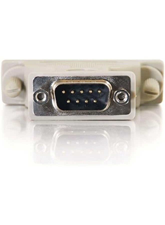 C2G/Cables to Go 02450 DB9 Male to DB25 Male Serial RS232 Adapter, 1.5 Inch - Image 2