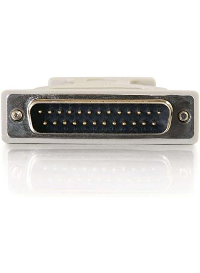 C2G/Cables to Go 02450 DB9 Male to DB25 Male Serial RS232 Adapter, 1.5 Inch - Image 3