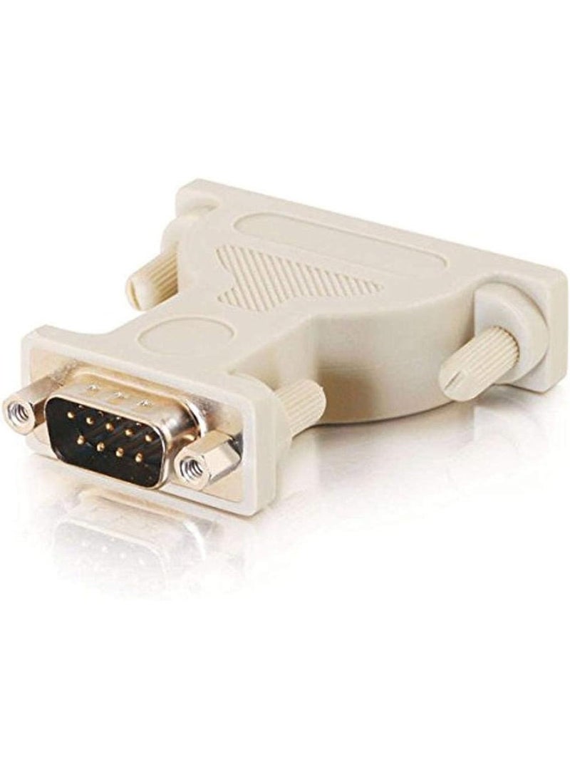C2G/Cables to Go 02450 DB9 Male to DB25 Male Serial RS232 Adapter, 1.5 Inch - Image 4