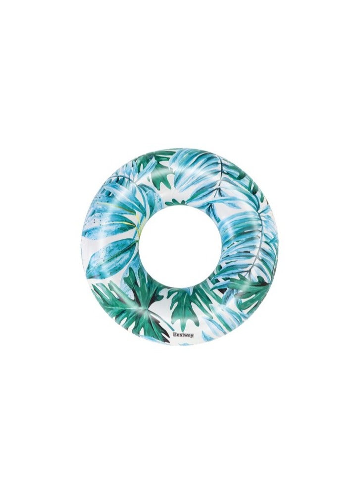 Bestway® Φ47"/Φ1.19m Tropical Palms Swim Tube 26-36237-BLUE - Image 3
