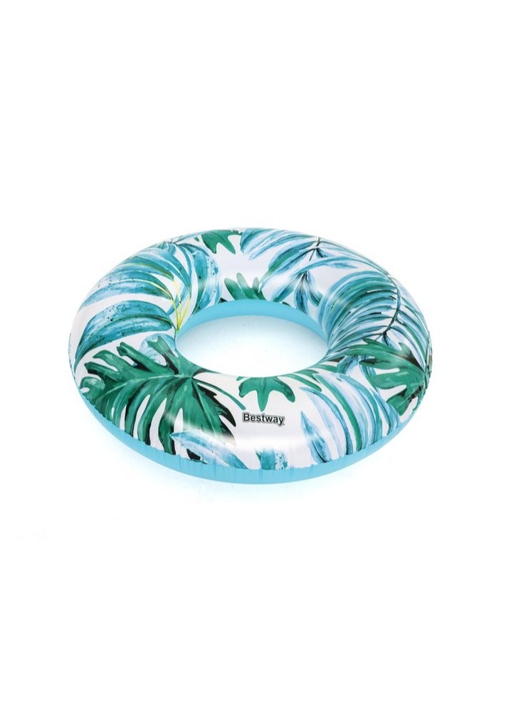 Bestway® Φ47"/Φ1.19m Tropical Palms Swim Tube 26-36237-BLUE - Image 4