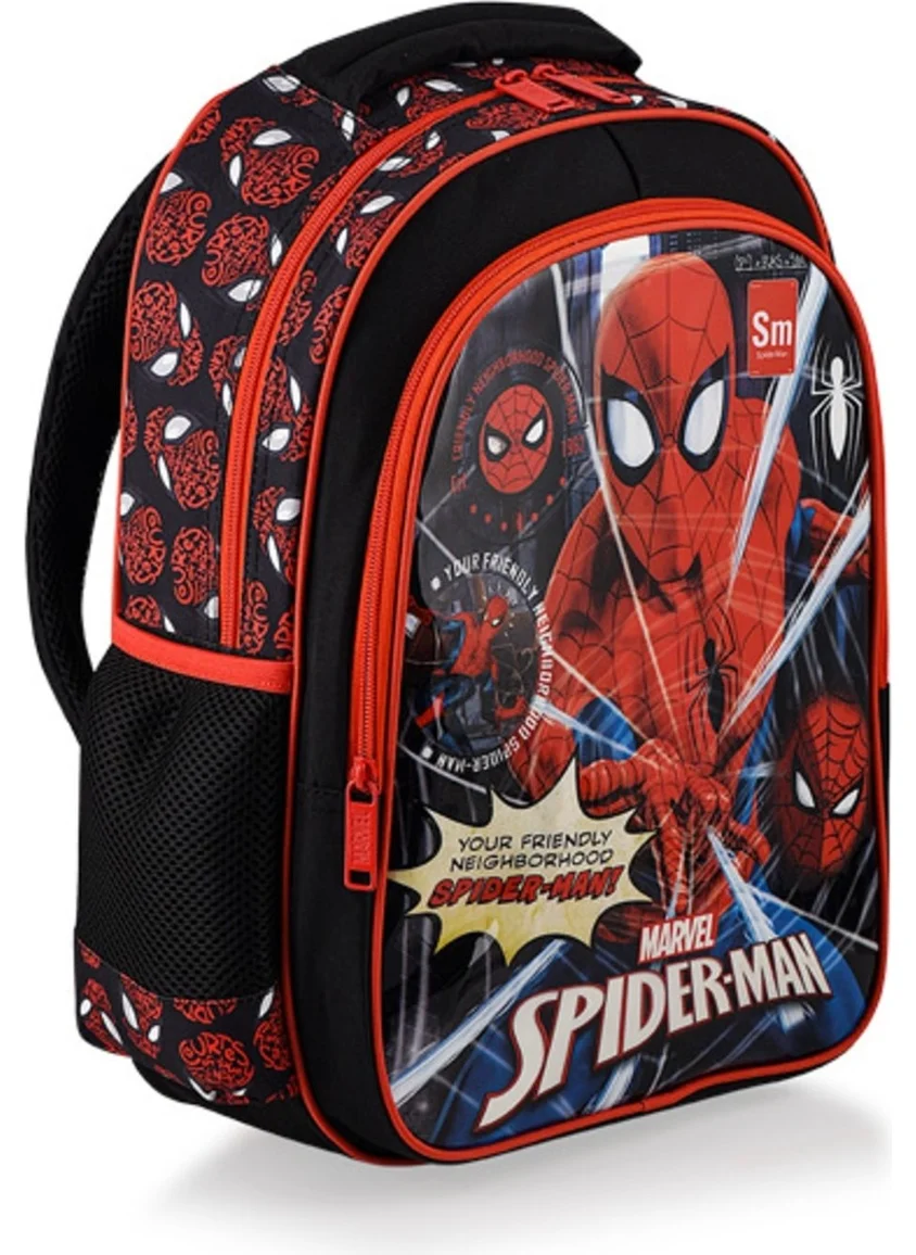 Frocx Spiderman Primary School Bag Due Neıgborhood and Lunch Box