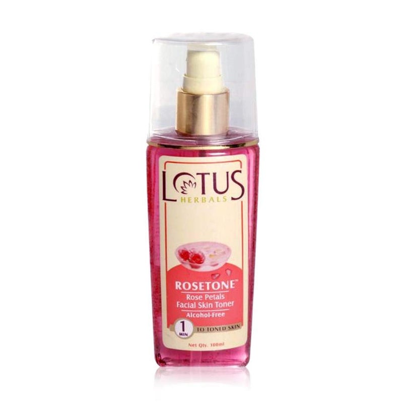 LOTUS HERBALS Lotus Herbals Rosetone Rose Petals Facial Skin Toner  100 ml  - Image 1