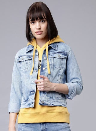 Solid Cropped Denim Jacket by Styli - pzsku/ZF74430B1FBF3034FEBC1Z/45/_/1710419783/1ece07ae-0f5e-4d04-89f6-fb1a6f169424