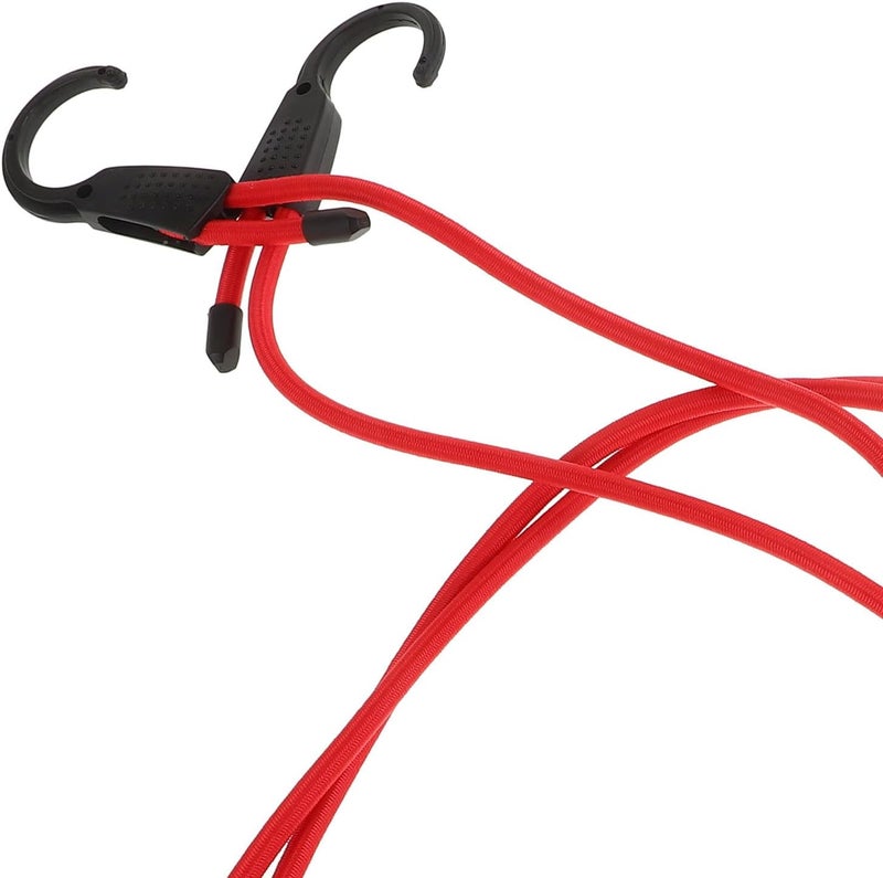 STOBAZA Heavy Duty Bungee Cords with Hooks, Adjustable Cam Buckle Tie Down Straps for Car Luggage Rack and Outdoor Camping Cargo Secure - Image 3