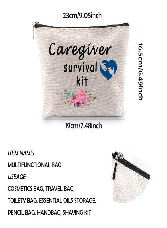 حقيبة مكياج مزودة بسحاب من WCGXKO، هدية مثالية لمربيات الأطفال وممرضات دور الحضانة (مستلزمات رعاية الأطفال). - Image 2