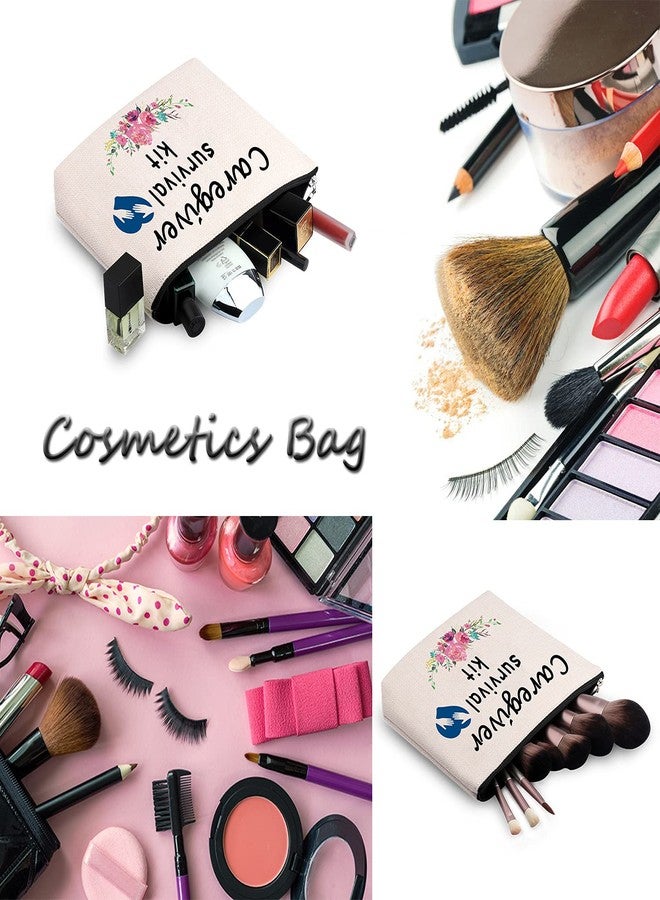 حقيبة مكياج مزودة بسحاب من WCGXKO، هدية مثالية لمربيات الأطفال وممرضات دور الحضانة (مستلزمات رعاية الأطفال). - Image 3