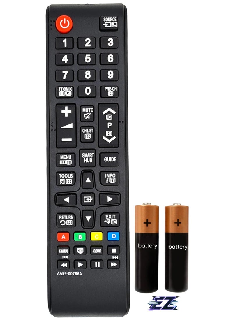 ELTRAZONE Replacement TV Remote Control for Samsung AA59-00786A | AA5900786A TV with Battery - Image 1