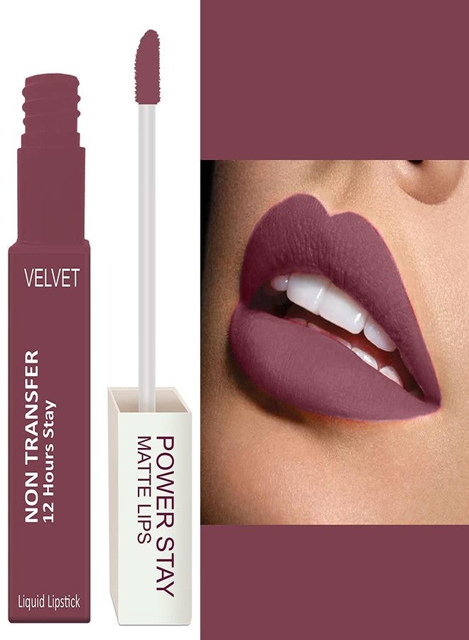 FORFOR Power Stay Long Last Matte Lipstick - Waterproof (12 hrs stay) (FF_Power Stay23) - Image 1