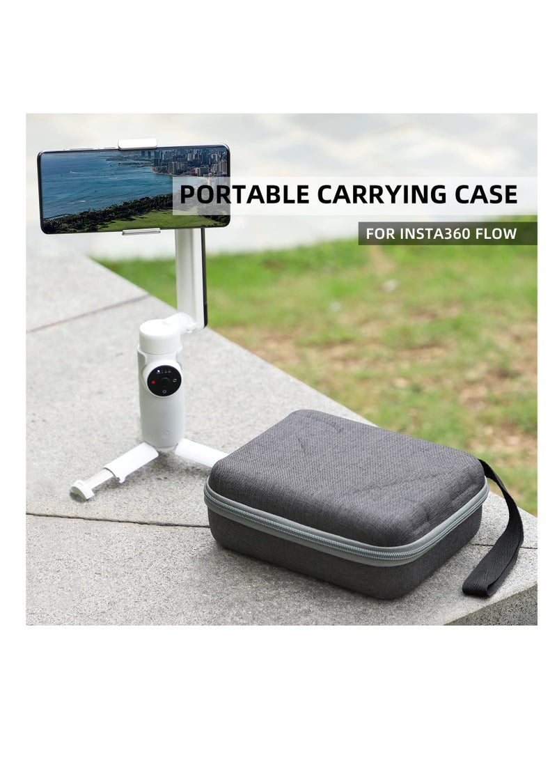 Storage Bag for Insta360 Flow Handheld Gimbal Stabilizer Tripod, EVA Hard Portable Protective Case for Insta 360 Flow, Outdoor Carrying Cover Bag - Image 4