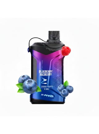 M.Power BLUE BERRY RASBERRY Vape 20000 Puffs 6mg Disposable Vape - view 3