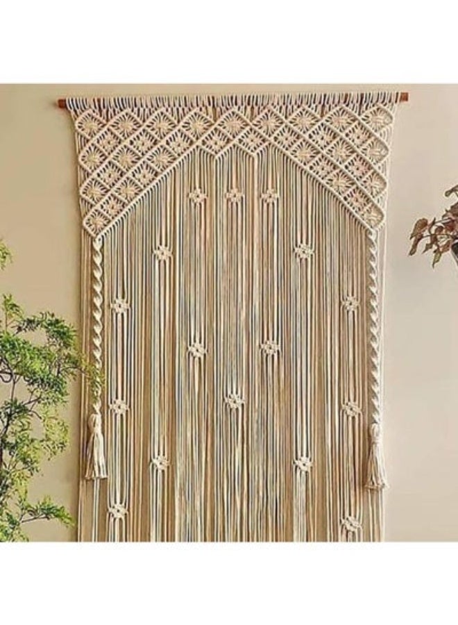 انتيكيانو ستارة مكرمية كبيرة مصنوعة يدويًا - Image 1