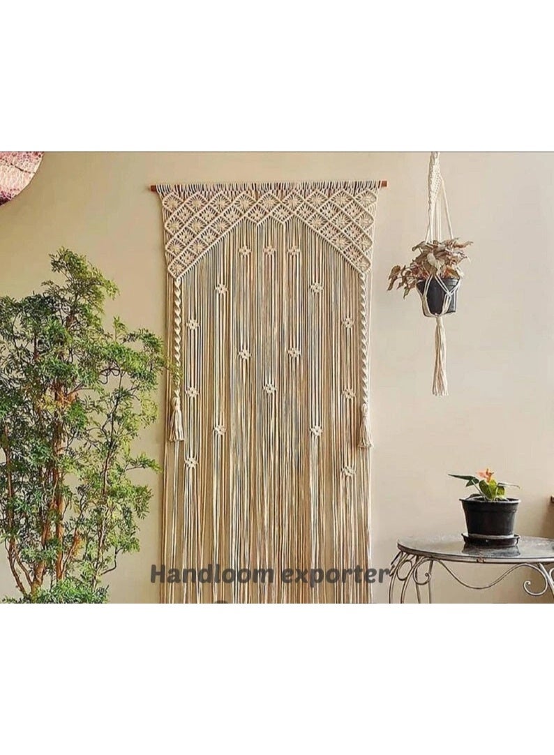 انتيكيانو ستارة مكرمية كبيرة مصنوعة يدويًا - Image 4