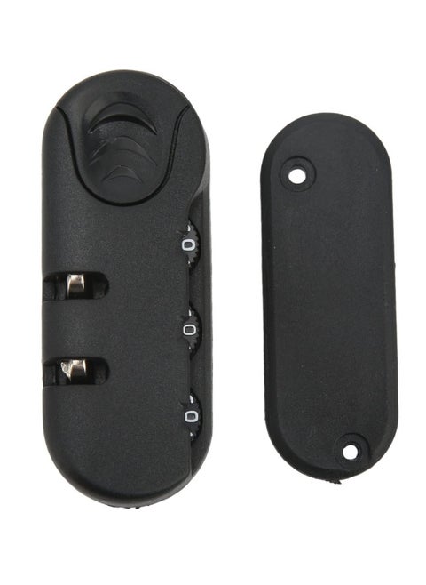 Luggage Password Lock, 3 Digit Password High Security Frosted Texture Replacement Code Combination Travel Luggage Lock for Suitcases, Travel Cases, Tool Boxes(4 PCS)