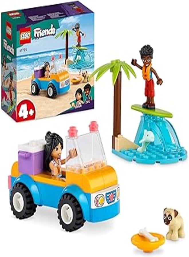 LEGO® Friends Beach Buggy Fun 41725 Building Toy Set (61 Pieces)
