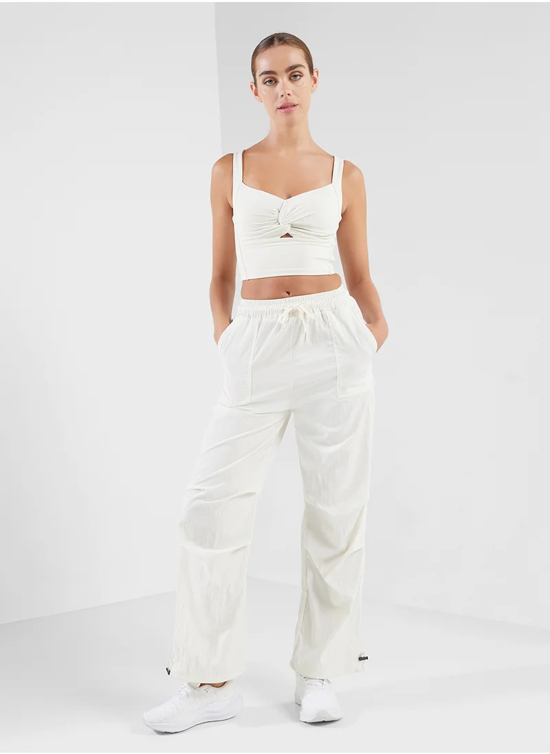 فورورد Elasticised Waist Straight Fit Cargo Pants