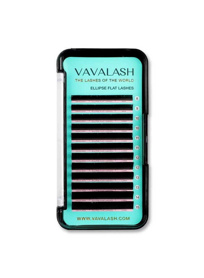 VAVALASH Ellipse Eyelash Extensions 0.2Mm C Curl 815Mm Mixed Flat Eyelash Extension Supplies Light Lashes Matte Individual Eyelashes Salon Use Black Mink False Lashes Mink Lashes Extensions(C0.2815Mm) - Image 1