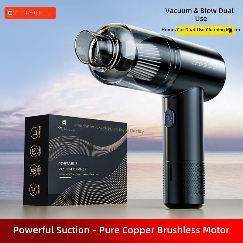 Cafele Cordless Car Vacuum Cleaner, 120W Powerful Handheld Vacuum, 5KPa Suction, USB Rechargeable, Portable for Car Home Pet Cleaning - Image 3
