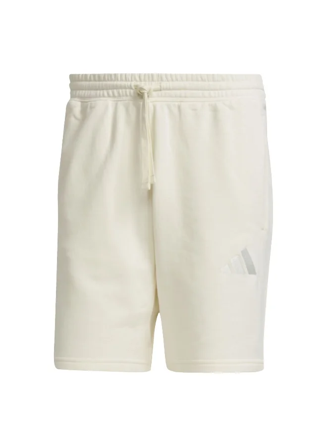 Adidas Adidas M A Szn Ft Sho White Shorts (1/2) Shorts For Men