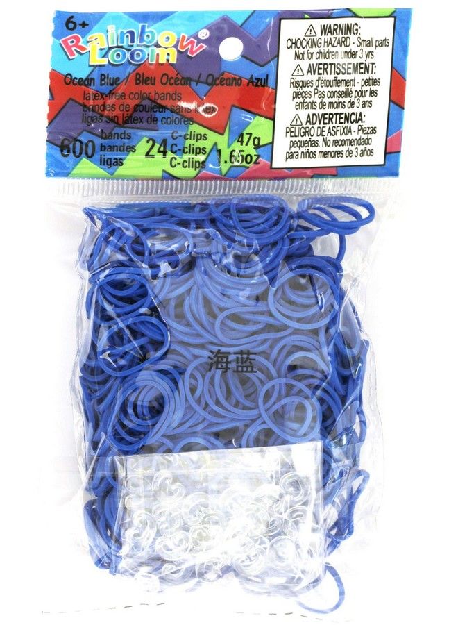 Rainbow Loom Jelly Band Refills Ocean Blue - Image 2