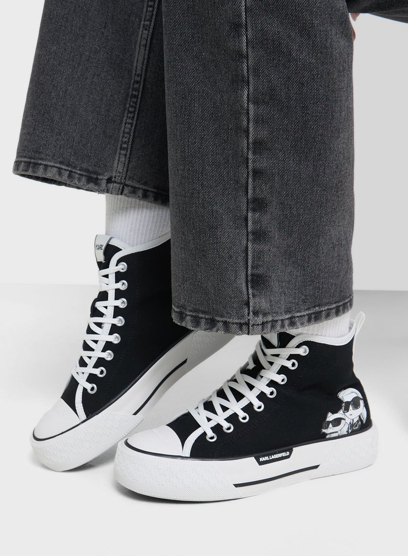 Karl Lagerfeld KAMPUS MAX  Jorge Parra Print Sneakers  - Image 5