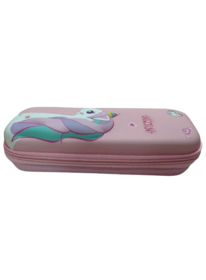 3D Pencil Case High Quality 3D Pencil Cases and Bags for Boys and Girls, Embrace Adventure with Vibrant Colors with High Quality (Colorful Horse) (Colorful Horse with Hair and Horn(Pink)) - Image 2