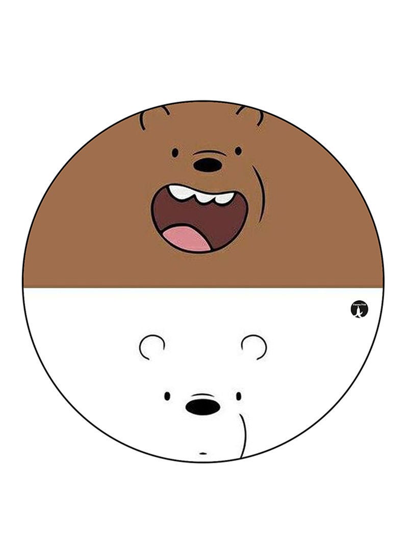 RKN We Bare Bears Printed Mouse Pad  Multicolour