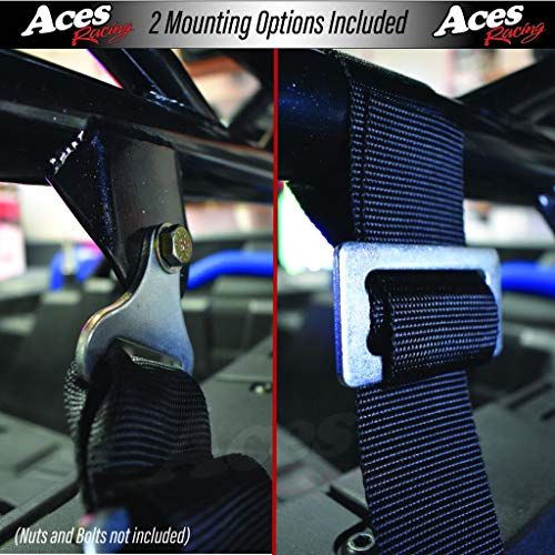 AAAA Aces Racing Aces Racing 5 Point Harness With 2 Inch Padding E4 Certified (Blue) - Image 5