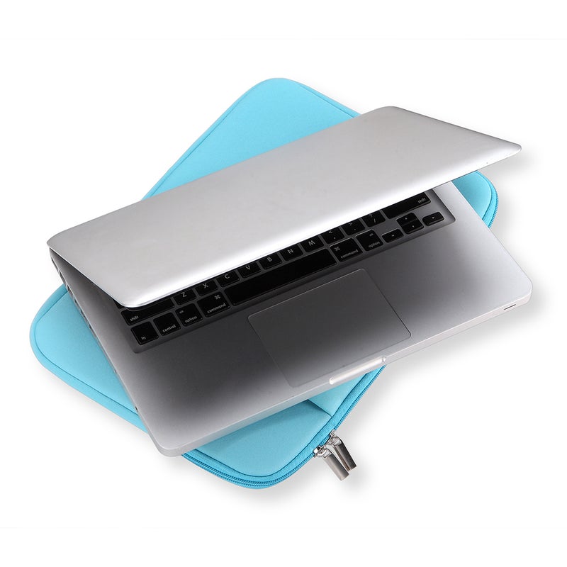 غلاف لابتوب B2015 حقيبة ملطفة مُغلفة بز퍼 ناعم، حجم 15 بوصة، بديل لحقيبات لابتوب MacBook Air و Pro وألطوبيات أنيقة، لون رمادي - Image 2