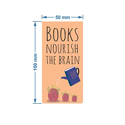 BOOKWORM Set of 8 Colorful Magnetic Bookmarks | Gift for Book Lovers and Avid Readers - Image 4