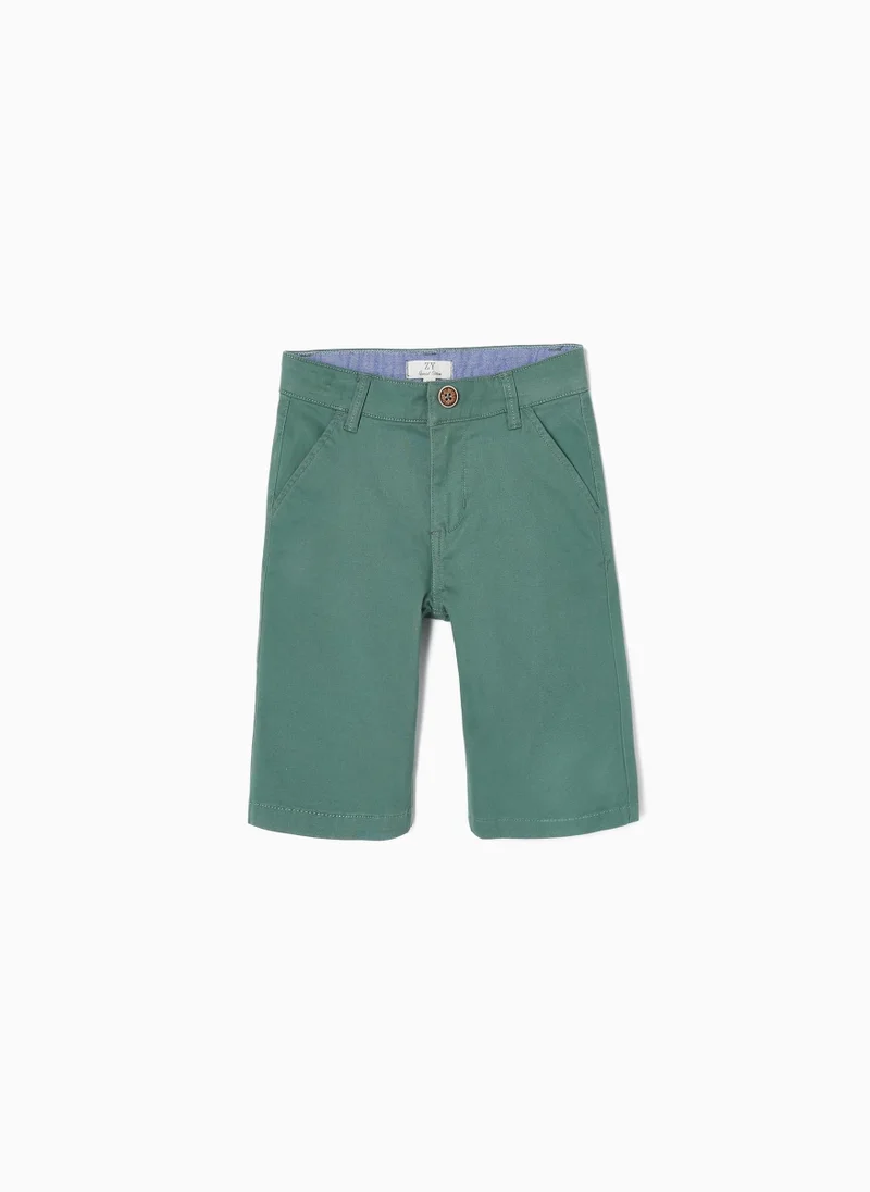 Zippy Shorts with Oxford Detail for Boys