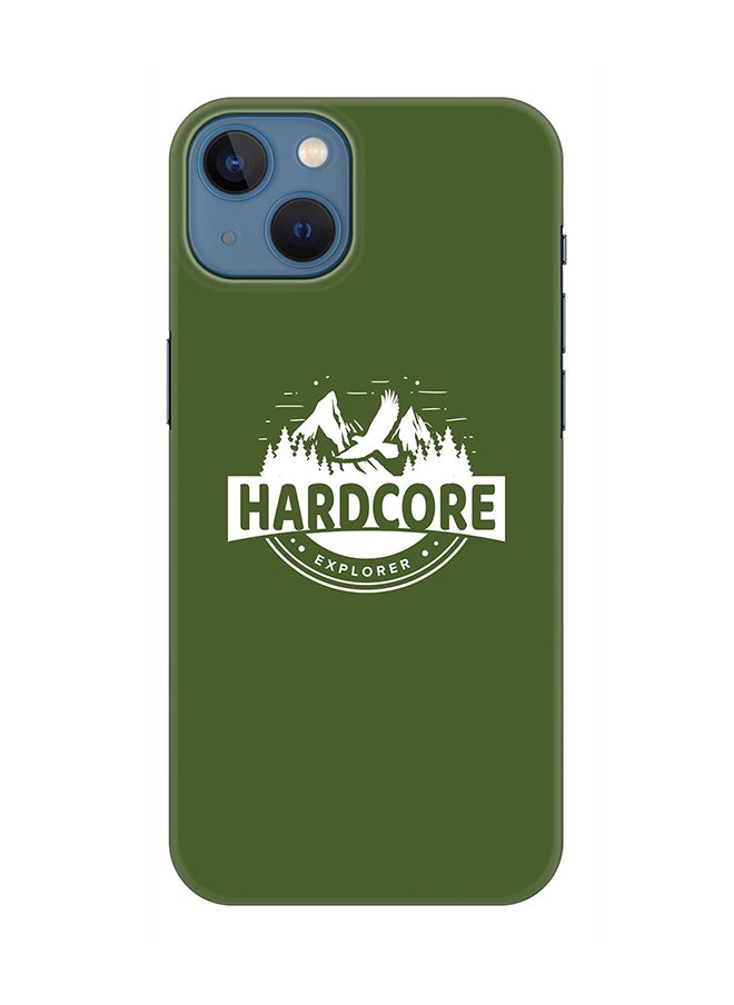 Stylizedd Case for Apple iPhone 14 Plus Case Slim Snap Classic Series Mobile Cover Hard PC Shield Matte Finish Print - Hardcore Explorer 
