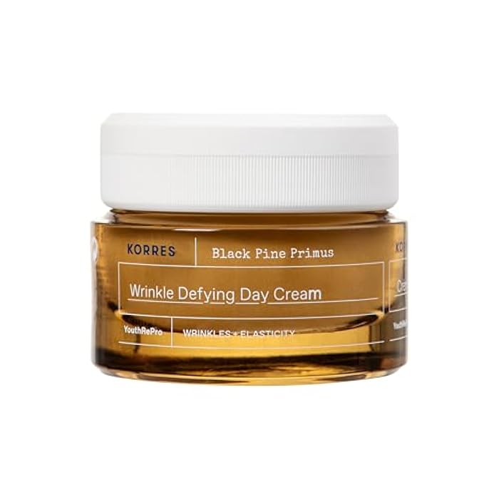 KORRES Black Pine Primus Wrinkle Defying Day Cream, 40ml - Image 1