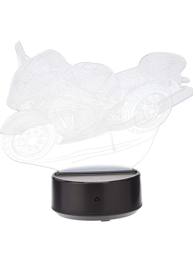 NIBEMINENT 3D Colour Changing Lamp Multicolour - Image 3