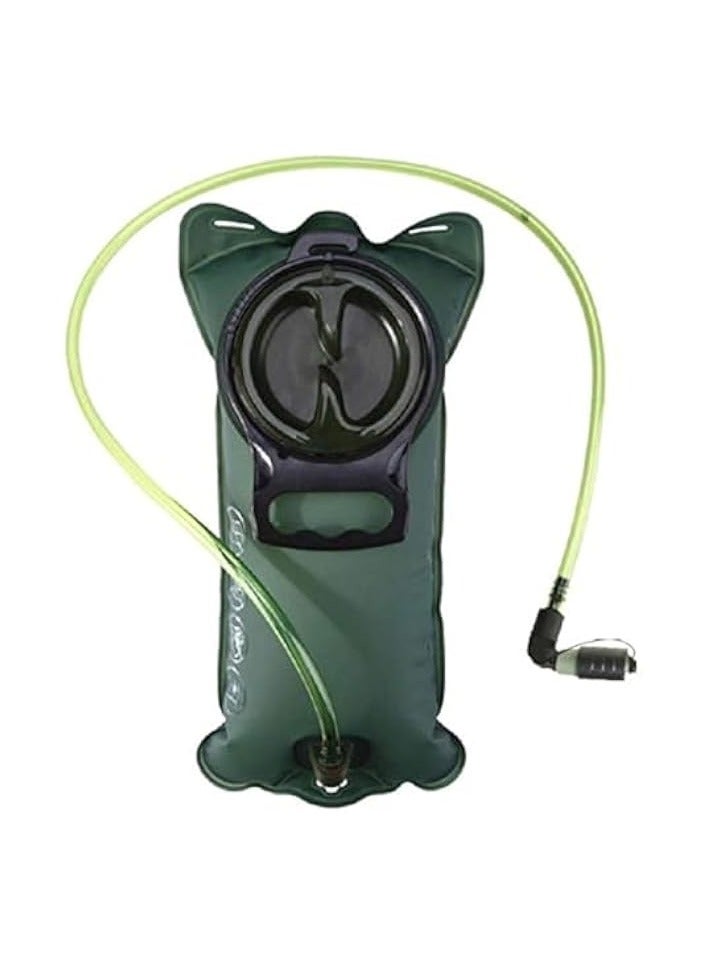 Green Tiger 2 Liter Hydration Bladder,Leak Proof Water Reservoir, BPA Free Water Storage Bladder Bag Hydration Pack Replacement,Great for Bicycling Hiking Camping Hunting Running - Image 1