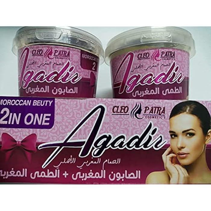cleopatra Moroccan soab and moroccan mud agadir