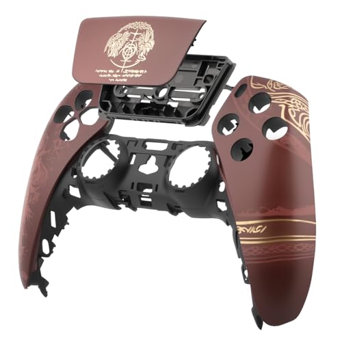 Coolerage Front Shell with Touchpad for PS5 Controller Custom EldenRInspired Faceplate Accessories Kit Compatible with BDM010020 030040 050 - Image 3