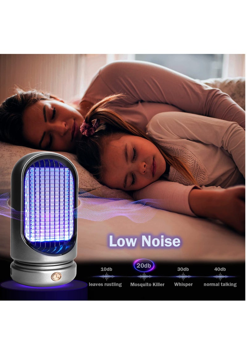 Mosquito Killer Lamp, UV Fly Killer Indoor Electric Fly Zapper Bug Zapper, Indoor Insect Killer Mosquito Killer Fly Killer UV Light Catcher Trap for Garden Office Restaurant Indoor Use